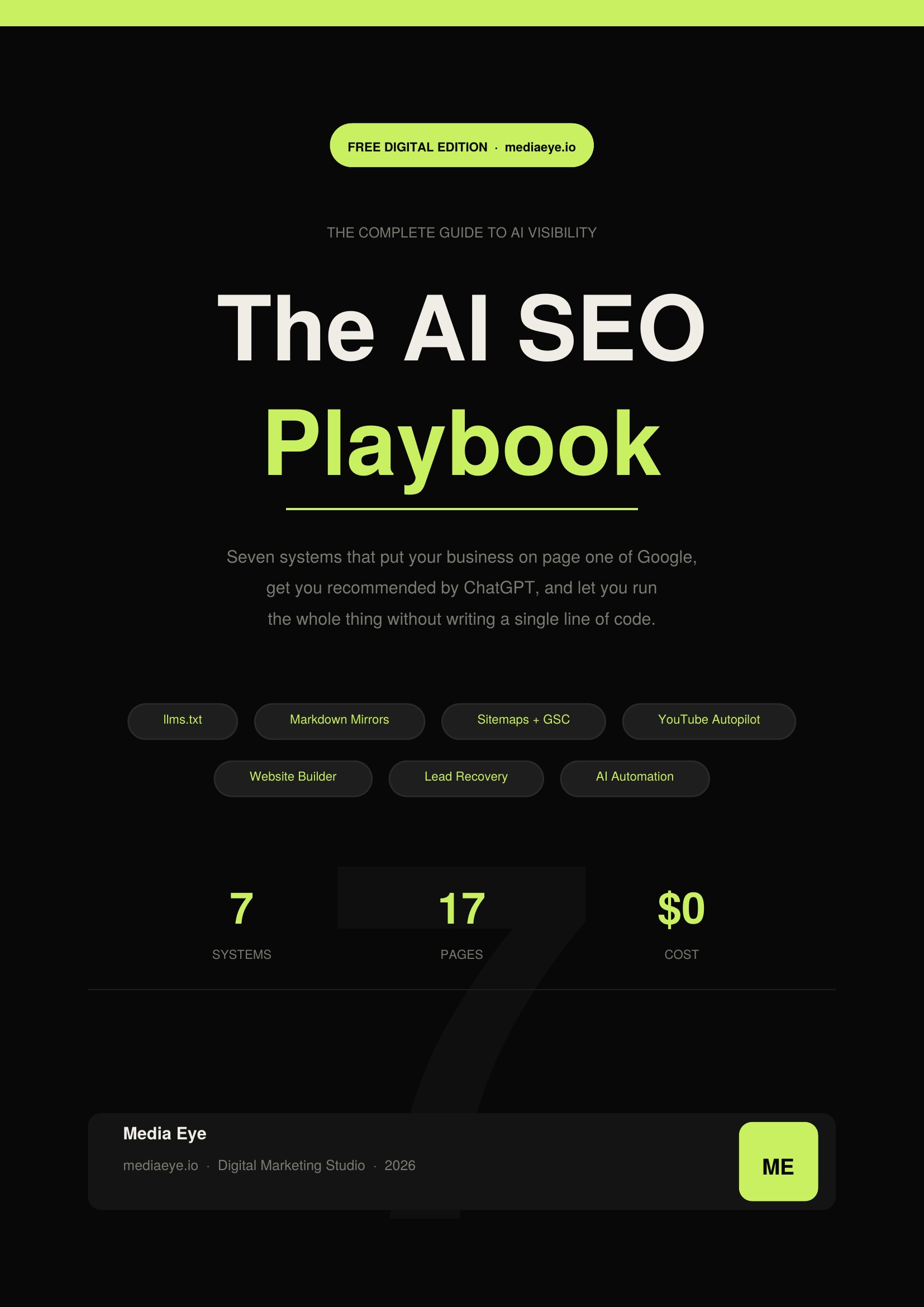 The AI SEO Playbook by Media Eye